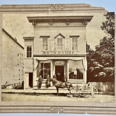 Stimson Drug Store, Winslow Building, c1879
