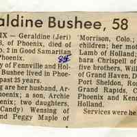          EnsObits-Bushee-Geraldine.JPG; Geraldine Bushee
   