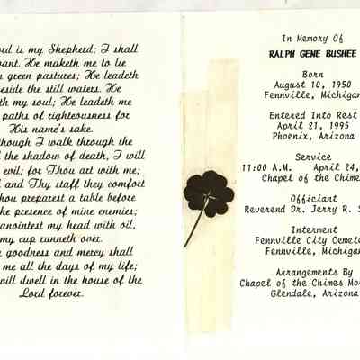 EnsObits-Bushee-RalphGene2.JPG: Ralph Gene Bushee