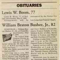          EnsObits-Bushee-WmBraton.JPG; William Braton Bushee, Jr.
   