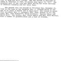          EnsObits-Robinson-SarahElizWolfCase.JPG; Sarah Elizabeth Wolf Case Robinson
   