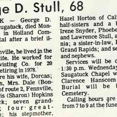 EnsObits-Stull-GeorgeD.JPG: George D. Stull