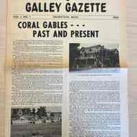 Cora Gables GALLEY GAZETTE