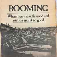          Booming - Lumbering History picture number 1
   