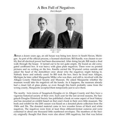 AboxOfNegs_ebook.pdf 3.6MB: Text © 2002 Dick Haight with images belong to the Robison brothers
