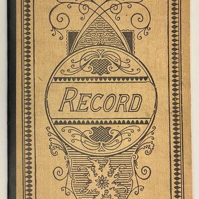 Candy receipt book