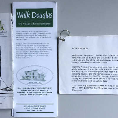 Walking Tour materials