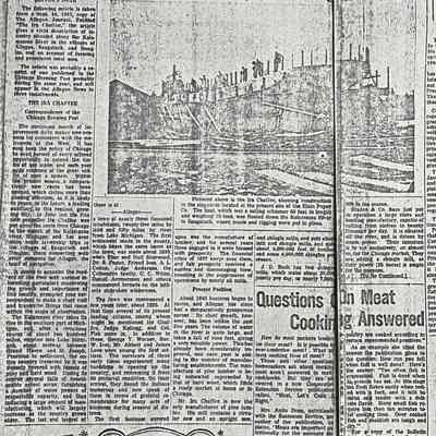 Ira Chaffee and 1867 economic activity article