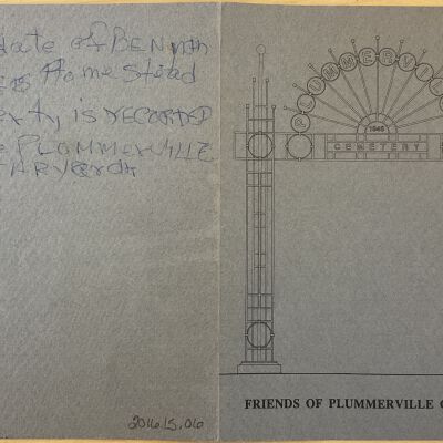 Plummerville Cemetery Memorial Arch Dedication Ceremony