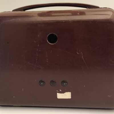 Back of radio