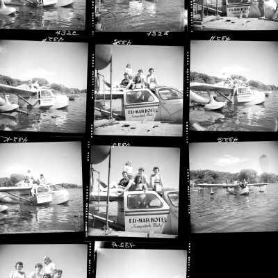 Photo by Bill Simons, negatives in the archives: Digital file at 2021.72.02, filename: 432EdMarSeaplane