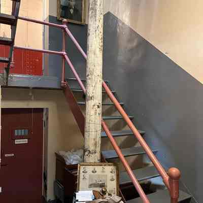 Chicora Mast and other artifacts, August 2024: As of 2024, the mast is located at the Allegan County Historical Society Old Jail Museum, 113 Walnut Street, Allegan MI 49010
