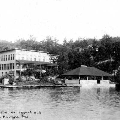 bf007 Pokagon Inn ca 1900 tu