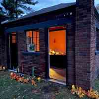          Coffee and donuts at the caretaker's cottage; Event photo posted on facebook by Jackie Ground
   