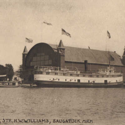 Big Pavilion, [Steamer] Str. H.W. Williams 51: H.C. Simonson publishers, Reed-Tandler Co., Grand Rapids