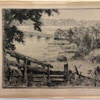 The Old Bridge by Carl Hoerman