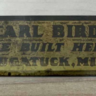 Carl Bird "He Built Her" Saugatuck, MI