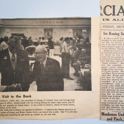 Ira Koning clippings