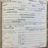          Docket entry 26 from the smaller, book B.; Joseph Orzehoski
   
