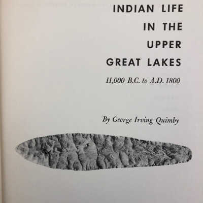 Indian life in the upper great Lakes