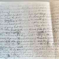          Six-page photocopy of the letter found in the James Schmiechen collection
   