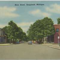 Main Street Postcard