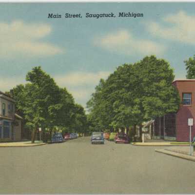 Main Street Postcard