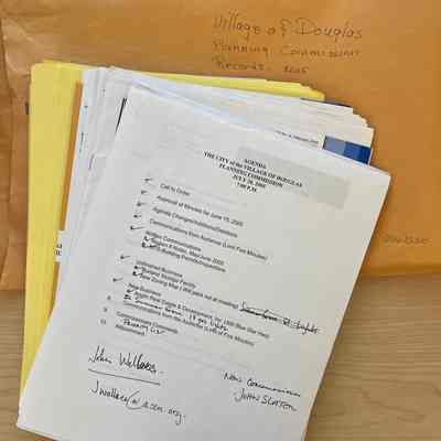 Village of Douglas Planning Commission Records - 2005