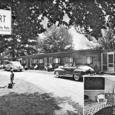 Per this photo of the Arrowhead, definitely the Arrowhead. Guess the date in 1950s.