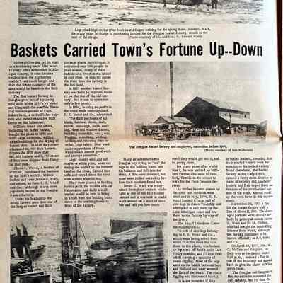 page 12: Baskets Carried Town's Fortune Up--Down, part I