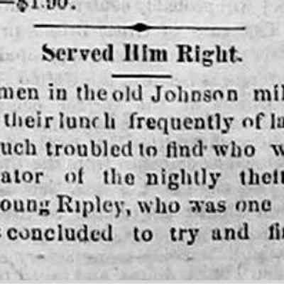 Begining of Ipecac story that begins at bottom of column four