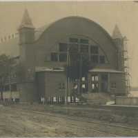          Big Pavilion Construction Postcard
   