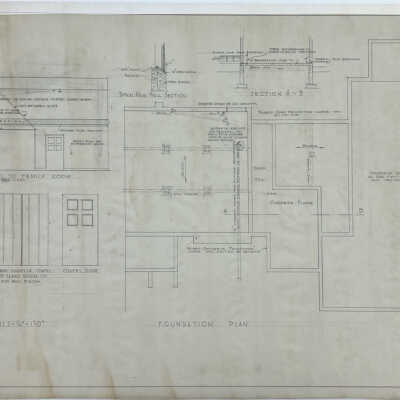 Dykstra Funeral Home Foundation Plan