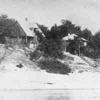          Alvord and Vosburgh cottages 1900.jpg 216KB; view from north - larger version of this image at 2009.41.12
   