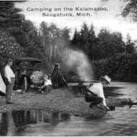          1912 Camping postcard; 1912camping
   