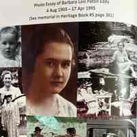          Sample ancestral photo montage
   