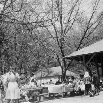 Picnics on Mt. Baldhead, three generations