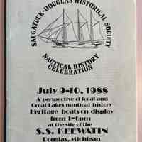 Nautical History Celebration program 1988