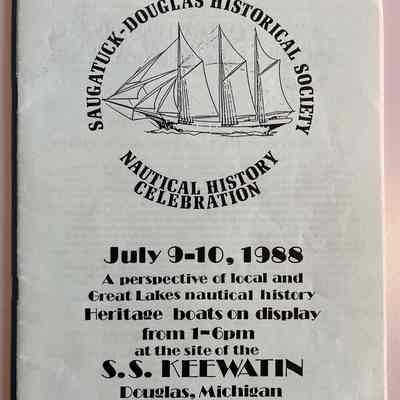 Nautical History Celebration program 1988