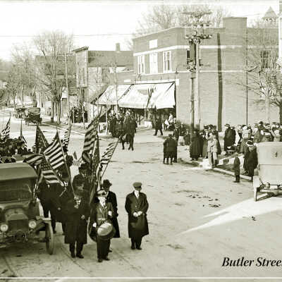 another version from Jack Sheridan collection: filename: Parade ca 1918  Digital file at 2021.72.02
