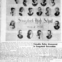          cr1958060601Classof1958.jpg; 1958 - Ralph Richard Birkholz, Larry Leon Davis, Alys May Ekdahl, Susan Gay Floto, Patsy Mae Goodin, Phyllis Marie Harbison, William Lindsey Hedglin, Esther Marie Hoover, Franklin Lamb, Buddy Howard Mancuso, Patricia Lee Meyer, Judith Ann Schultz, Bonnie Mae Sewers, G. Richard Sewers and Philip Kensey von Bretzel.
   