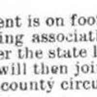          1887090901 driving assoc.jpg; Trotting association to consider obtaining a charter to join the Allegan and Ottawa circuit.
   