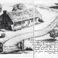 House By The Side Of The Road placemat