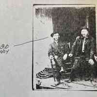          Photocopy of the image with Bob Hoy indicated.; As of May 2026, the photo was not in its envelope.
   