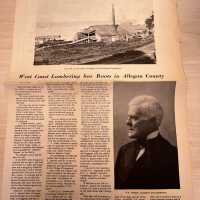          West Coast Lumbering has Roots in Allegan County, The Commercial Record, Kit Lane, December 17, 1970; part 1 of 3
   