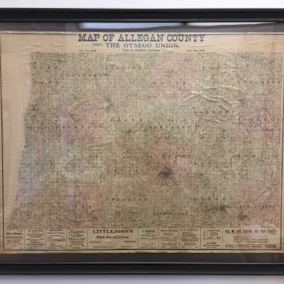 Map of Allegan County