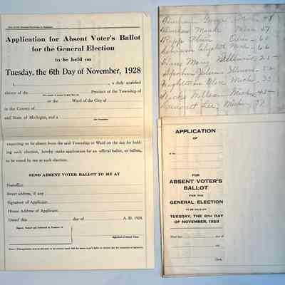 Election materials