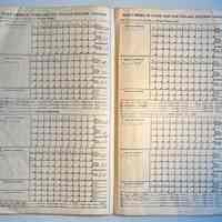          Tally Sheet booklet for 11 March 1929 election, page 2-3
   