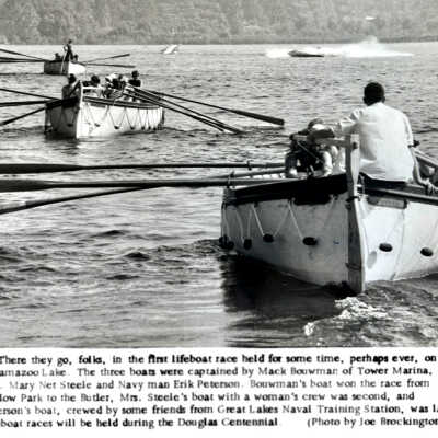 Lifeboat race Commercial Record 7-30-1970