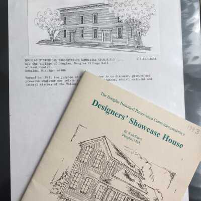 Douglas Historical Preservation Committee document binder